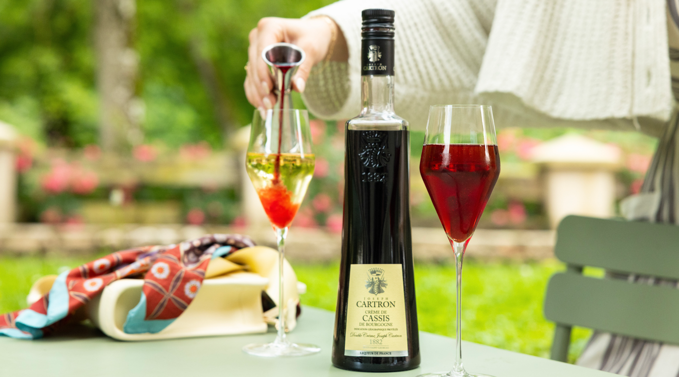 Cartron Creme De Cassis Cocktails