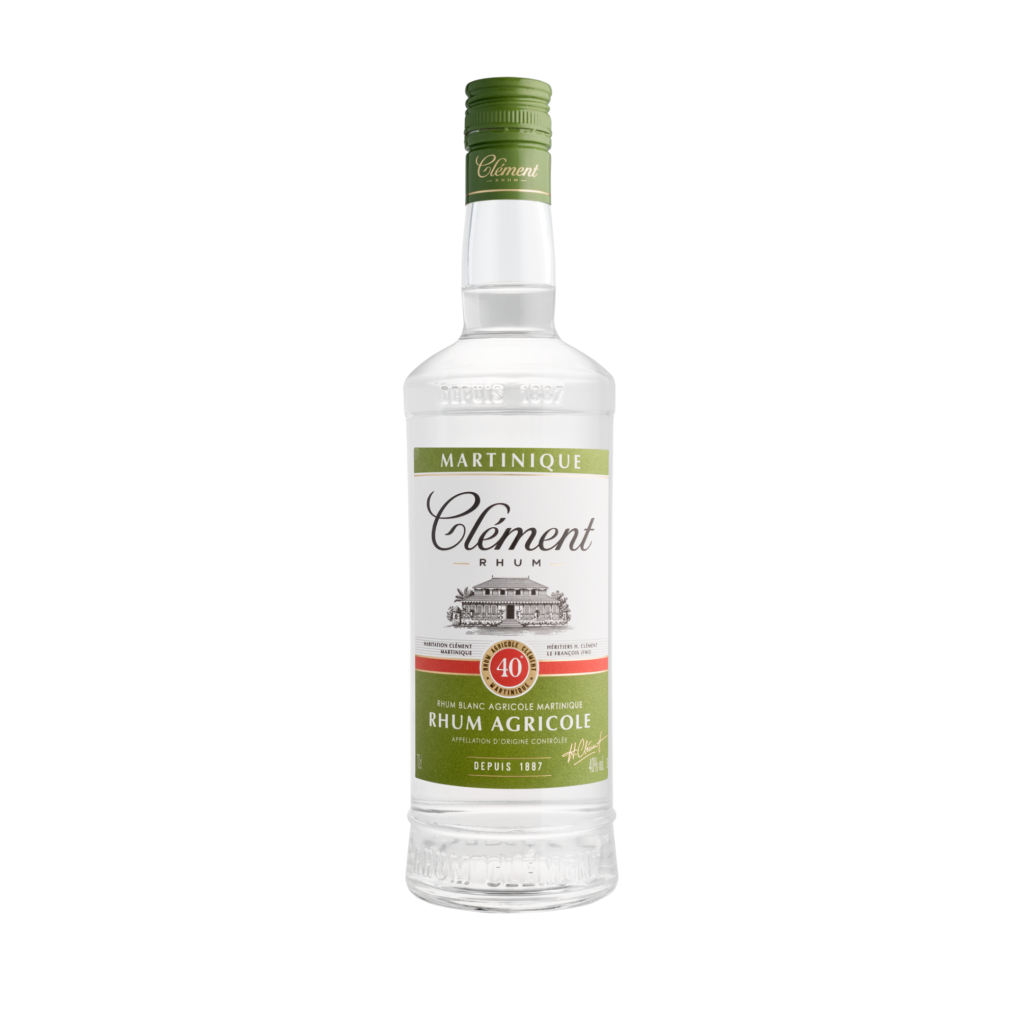 Rhum Clément Blanc bottle
