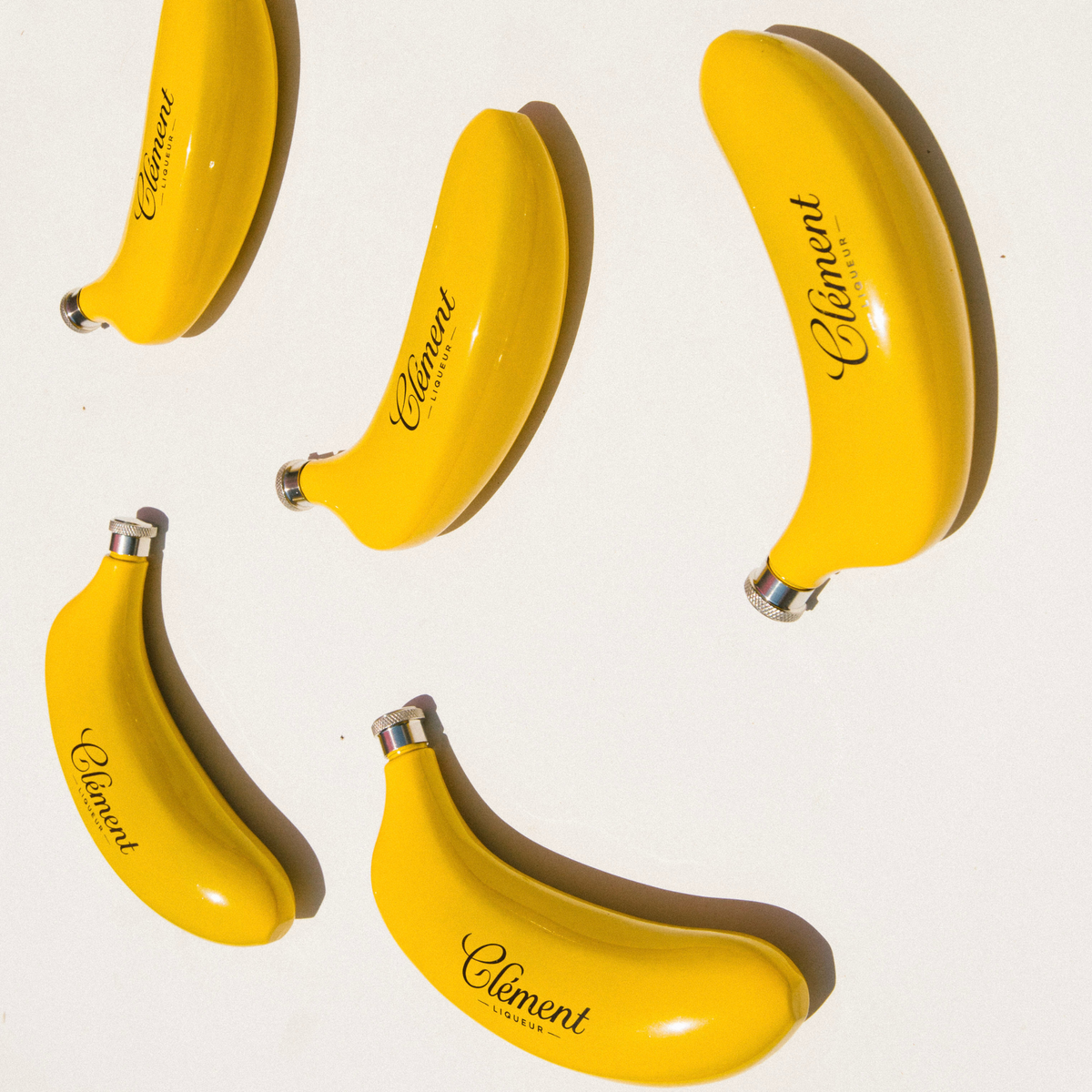 Clement Liqueur Banana Flask