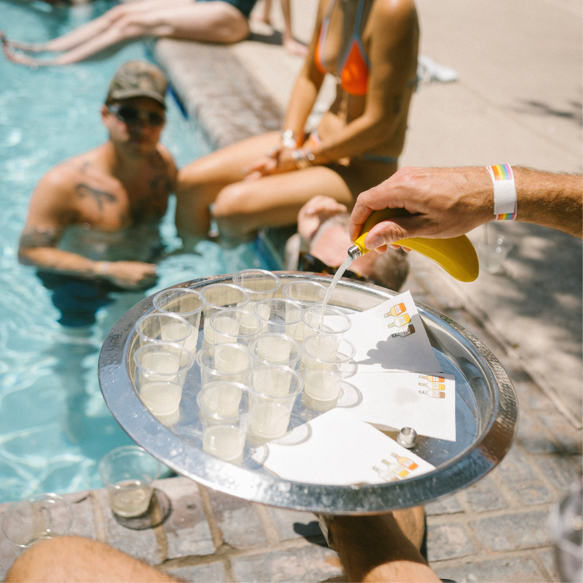 Clement Liqueur Banana Flask